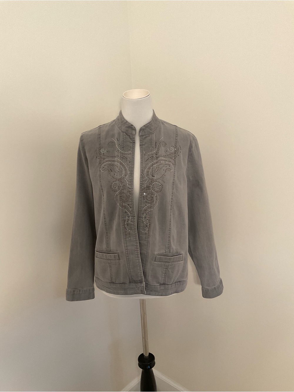 Draper’s & Damon’s Casual Gray Denim Jacket